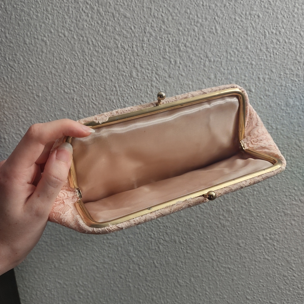 Elegant Pink Clutch Bag